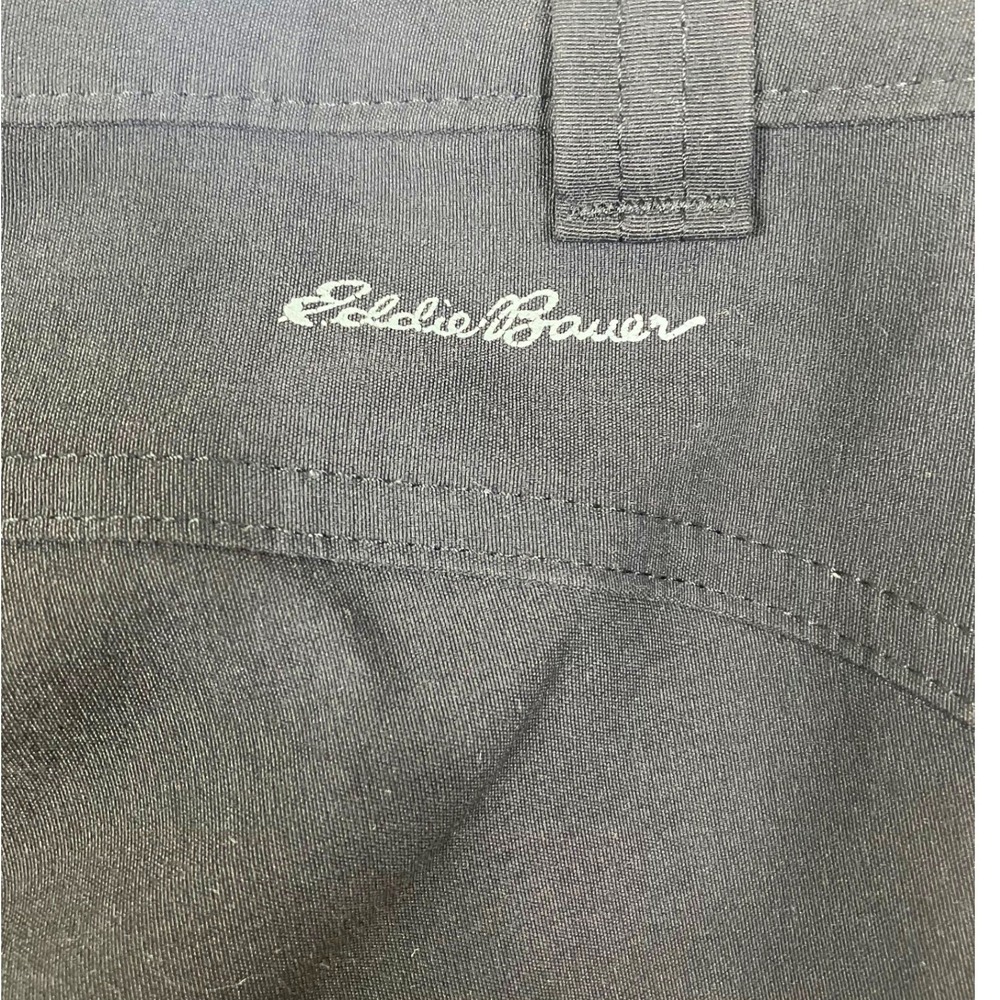 Eddie Bauer Waterproof Ranier Active Capris Cargo Hiking Women's Charcoal Size 4 - Picture 4 of 8